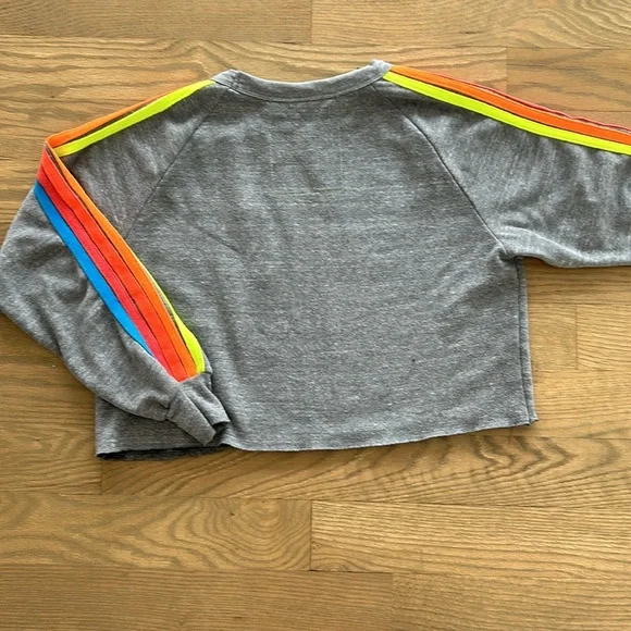 AVIATOR NATION bolt cropped classic sweatshirt - Picture 2 of 2